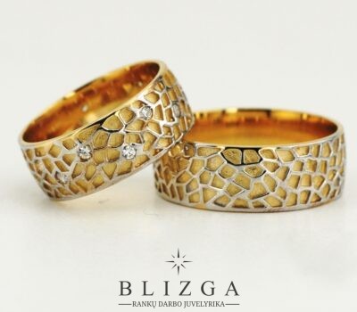 Lacus modern style wedding rings