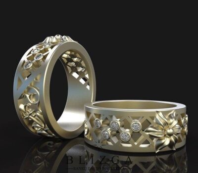 vestuviniai žiedai Boreas