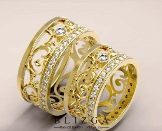 Vestuviniai žiedai Caelum