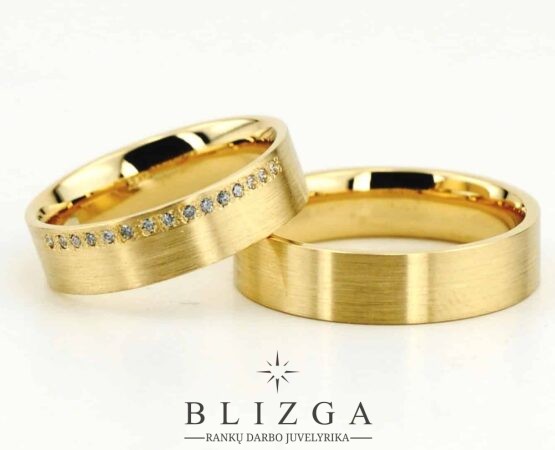 Vestuviniai žiedai Labellum duo