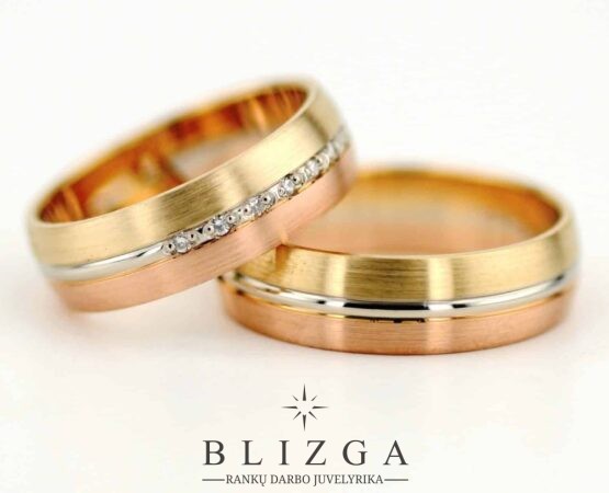 Vestuviniai žiedai Lutetia duo