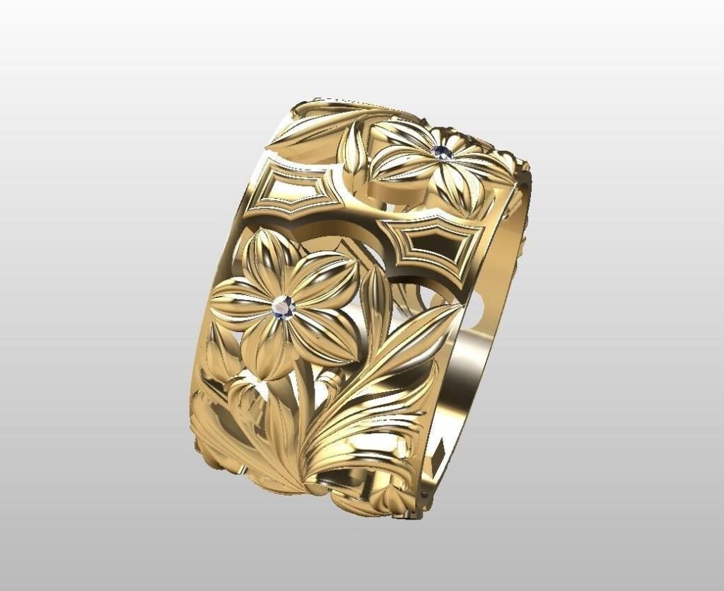 Moteriškas žiedas 3649