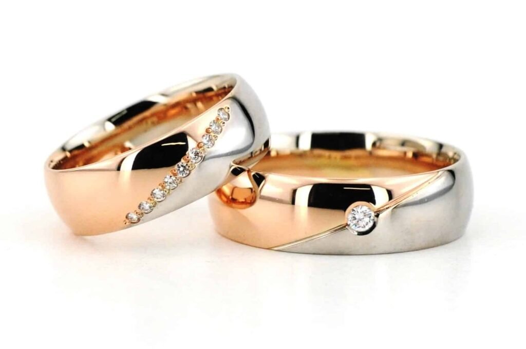 Germanus klasikinio stiliaus vestuviniai žiedai