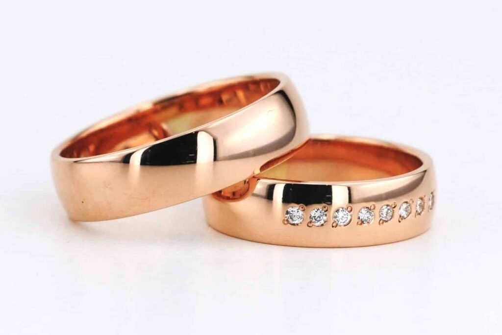 Glacies klasikinio stiliaus vestuviniai žiedai