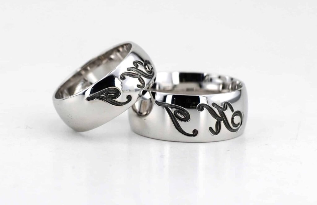 Linum klasikinio stiliaus vestuviniai žiedai