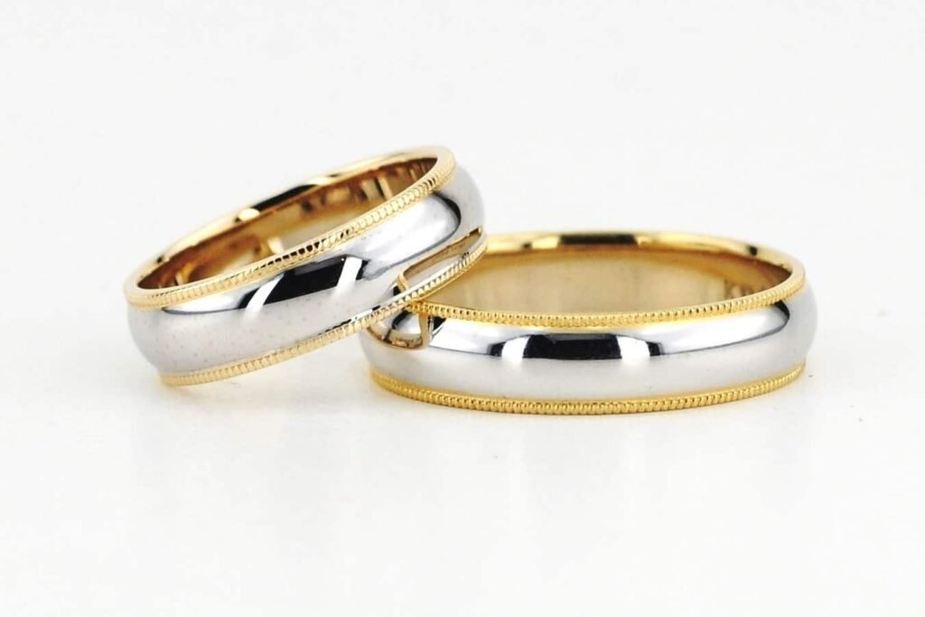 Memoria klasikinio stiliaus vestuviniai žiedai